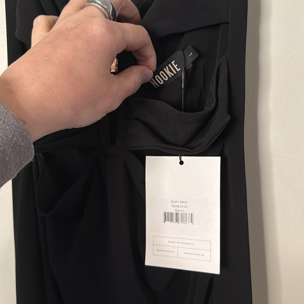 Nookie Roxy Maxi Dress in Black - Picture 5 of 7